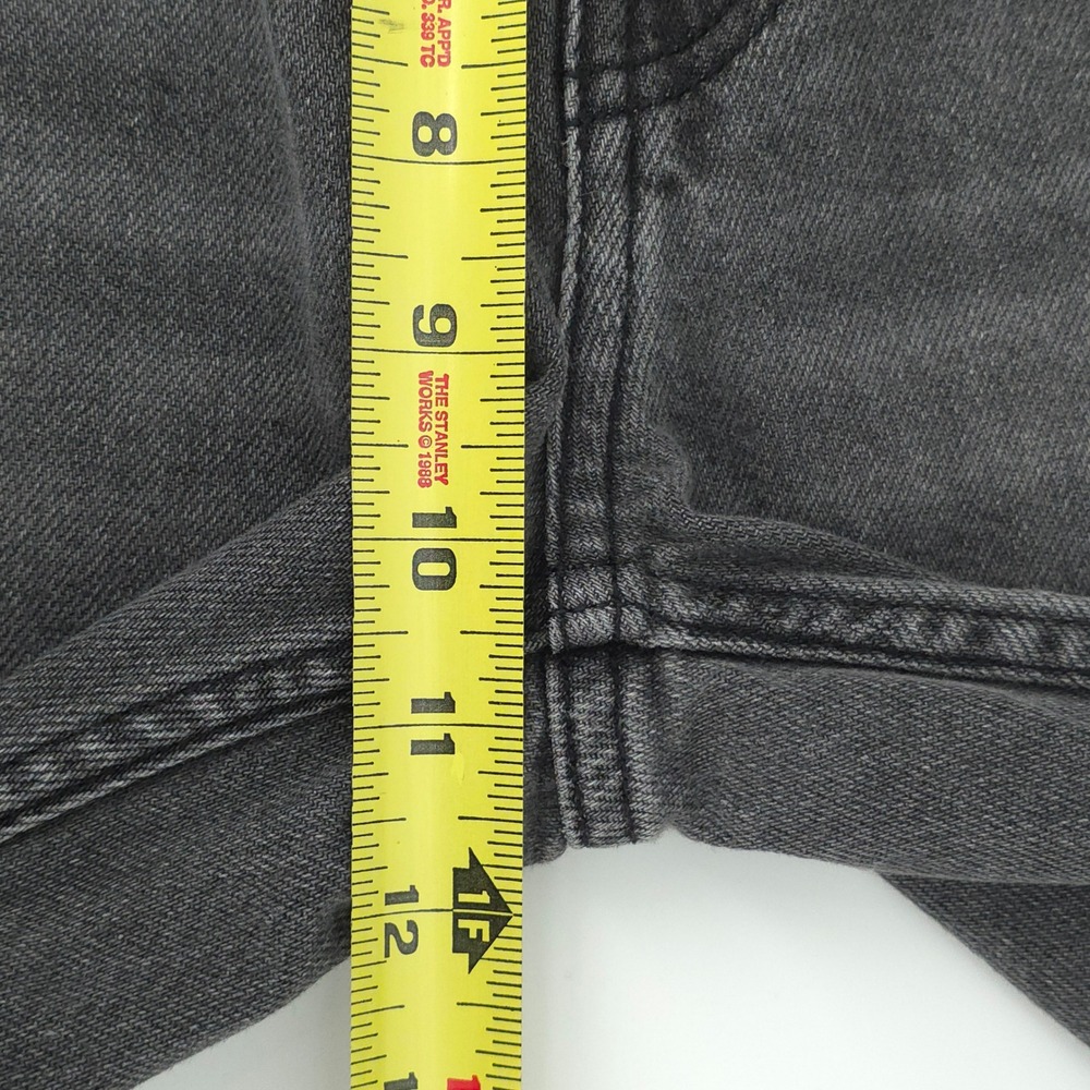 Uniqlo Relaxed Tapered Men Jeans S Gray Minimalist Denim 321-463970 - Picture 9 of 10